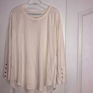 Cream knit sweater